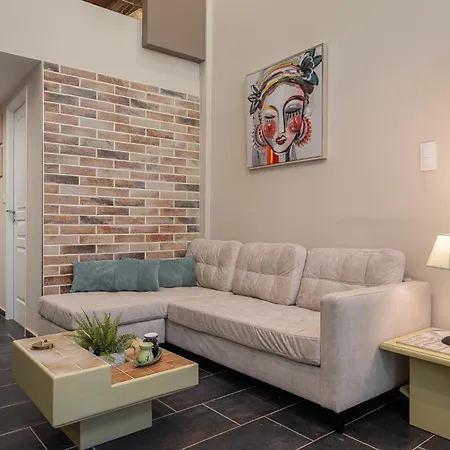 In The Center Of 'a Modern Loft' Apartment Athens