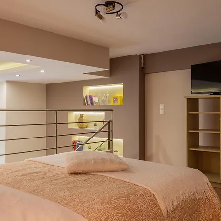 In The Center Of 'a Modern Loft'